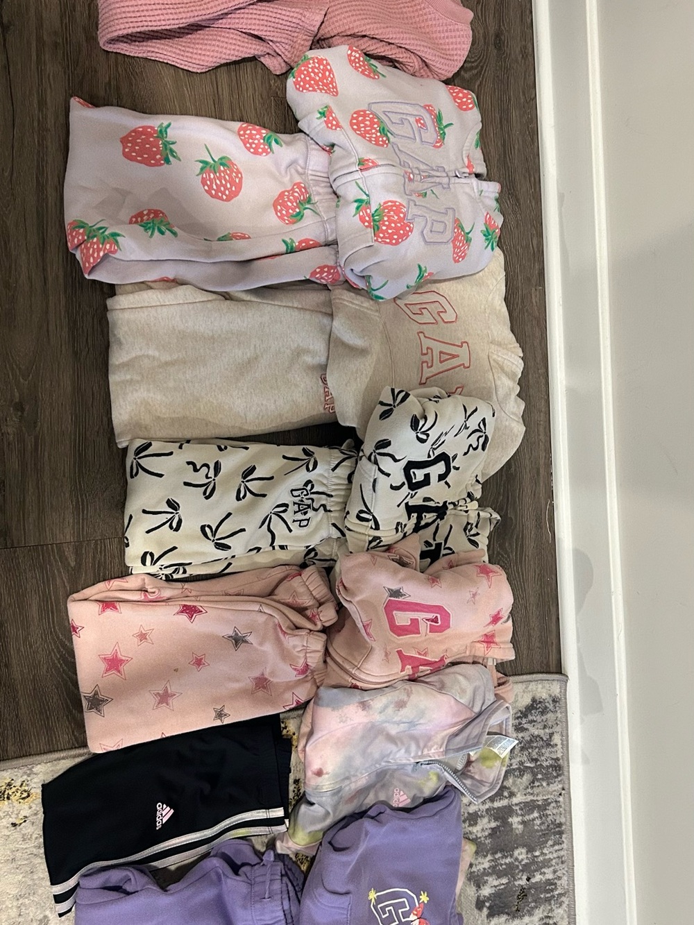 GAP Girls Assorted Joggers Bundle with Suspenders. All size 5